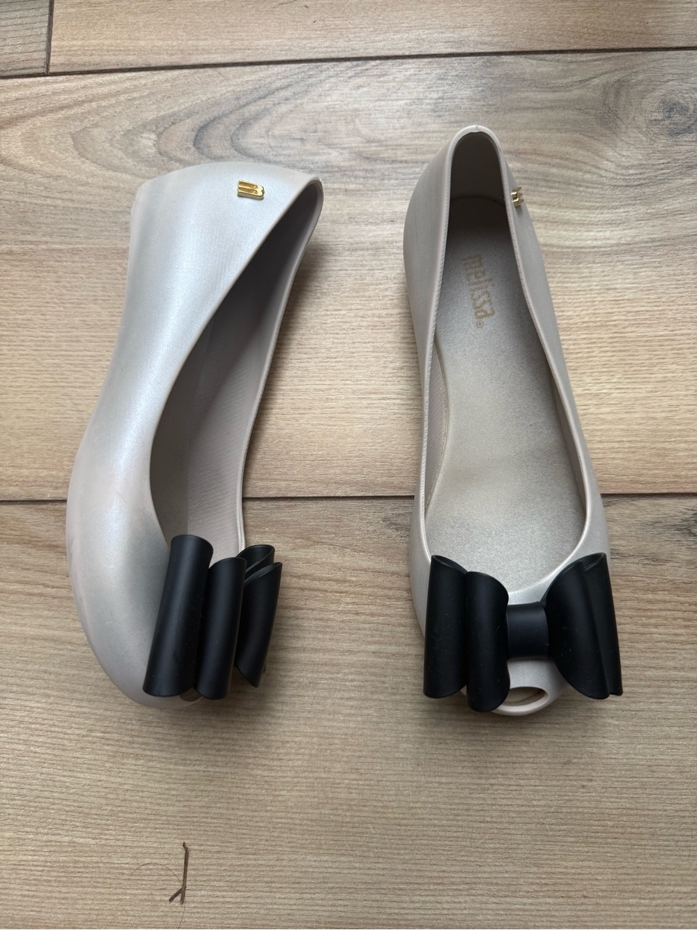 Melissa Ultragirl Bow Flats Size US 2